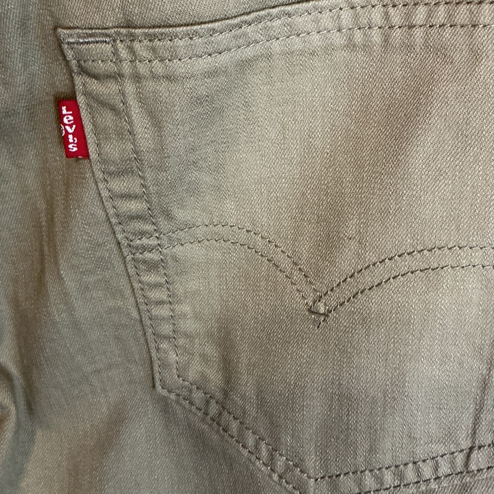 Levi’s 505 Regular Fit Khaki Jeans Men’s 32x30 - Picture 4 of 11